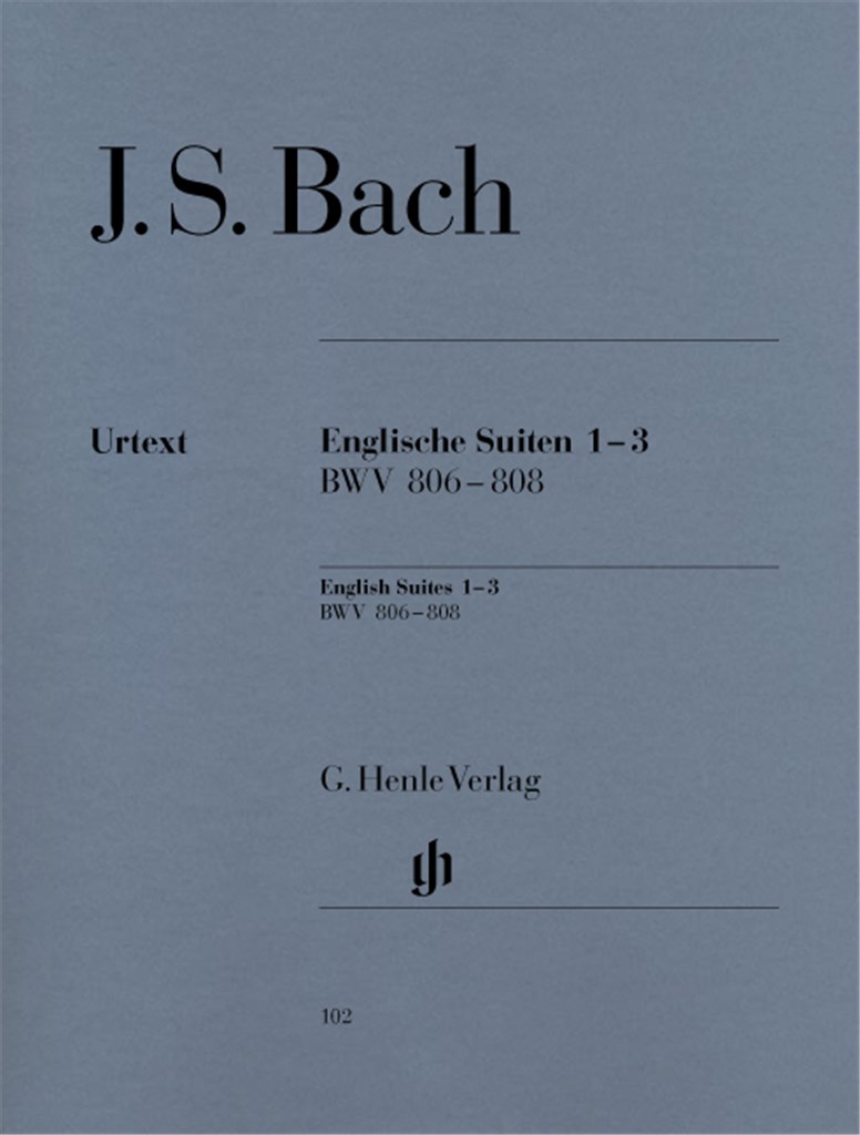 Englische Suiten 1-3, BWV 806-808